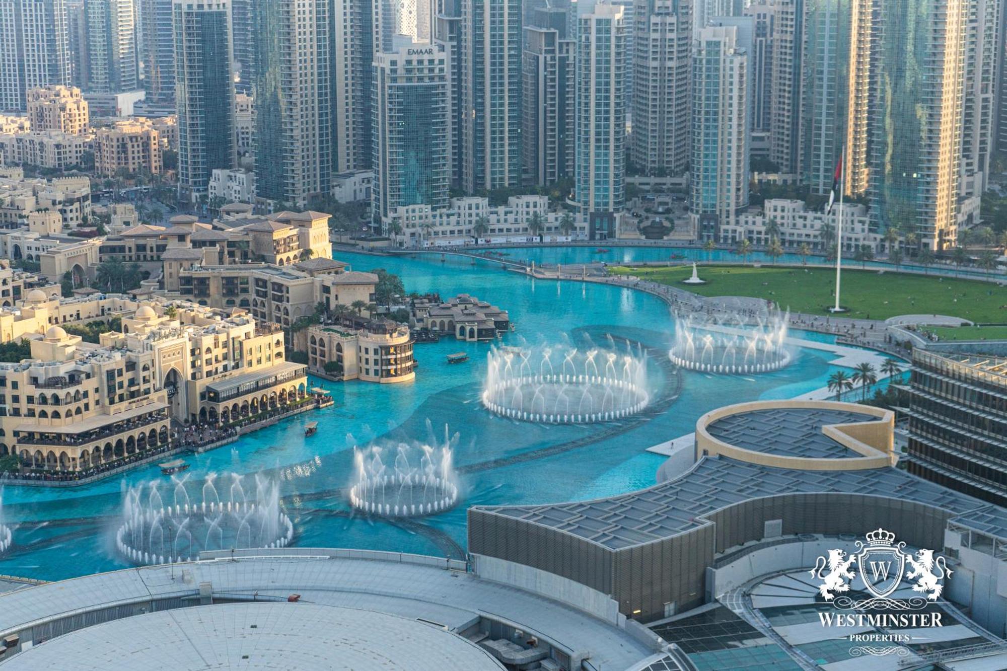 Westminster Dubai Mall Exteriör bild The Dubai Fountains