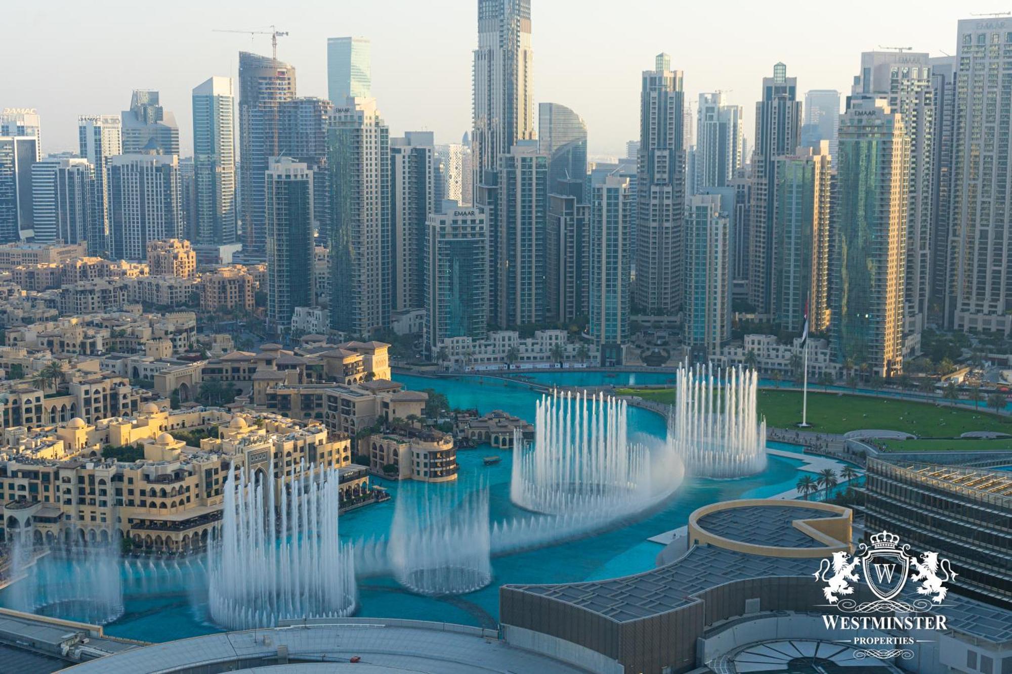 Westminster Dubai Mall Exteriör bild Dubai Fountains
