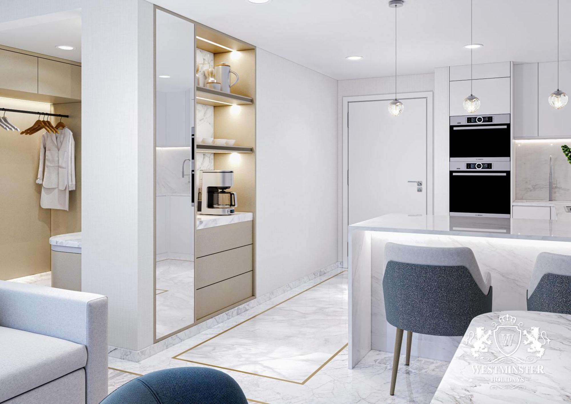 Westminster Dubai Mall Exteriör bild Interior of a typical apartment