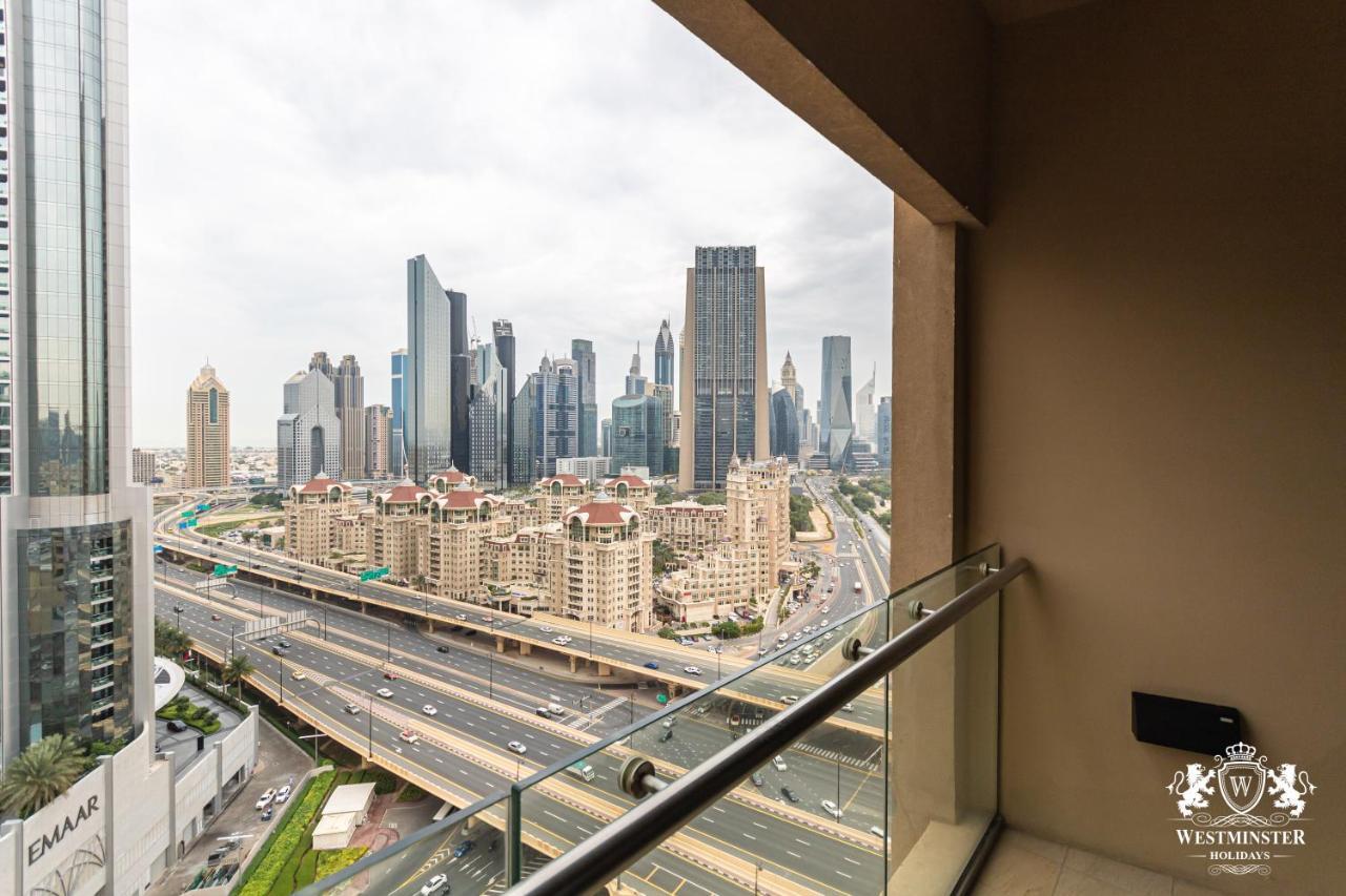 Westminster Dubai Mall Exteriör bild View from the balcony of a typical apartment